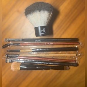 Elf cosmetic brush & eyeshadow brush bundle